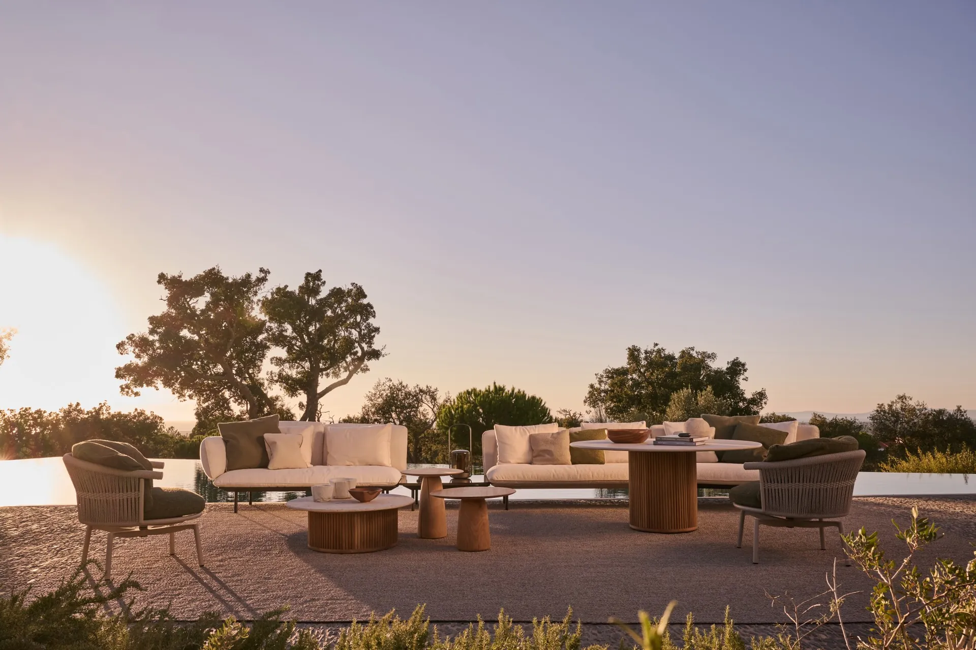 Cesta outdoor furniture by Tribù