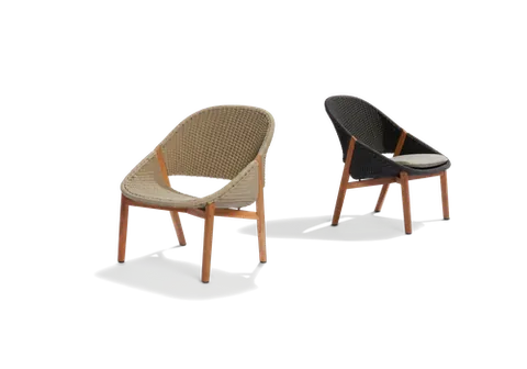 Lounge Chair from the Tribù Elio collection