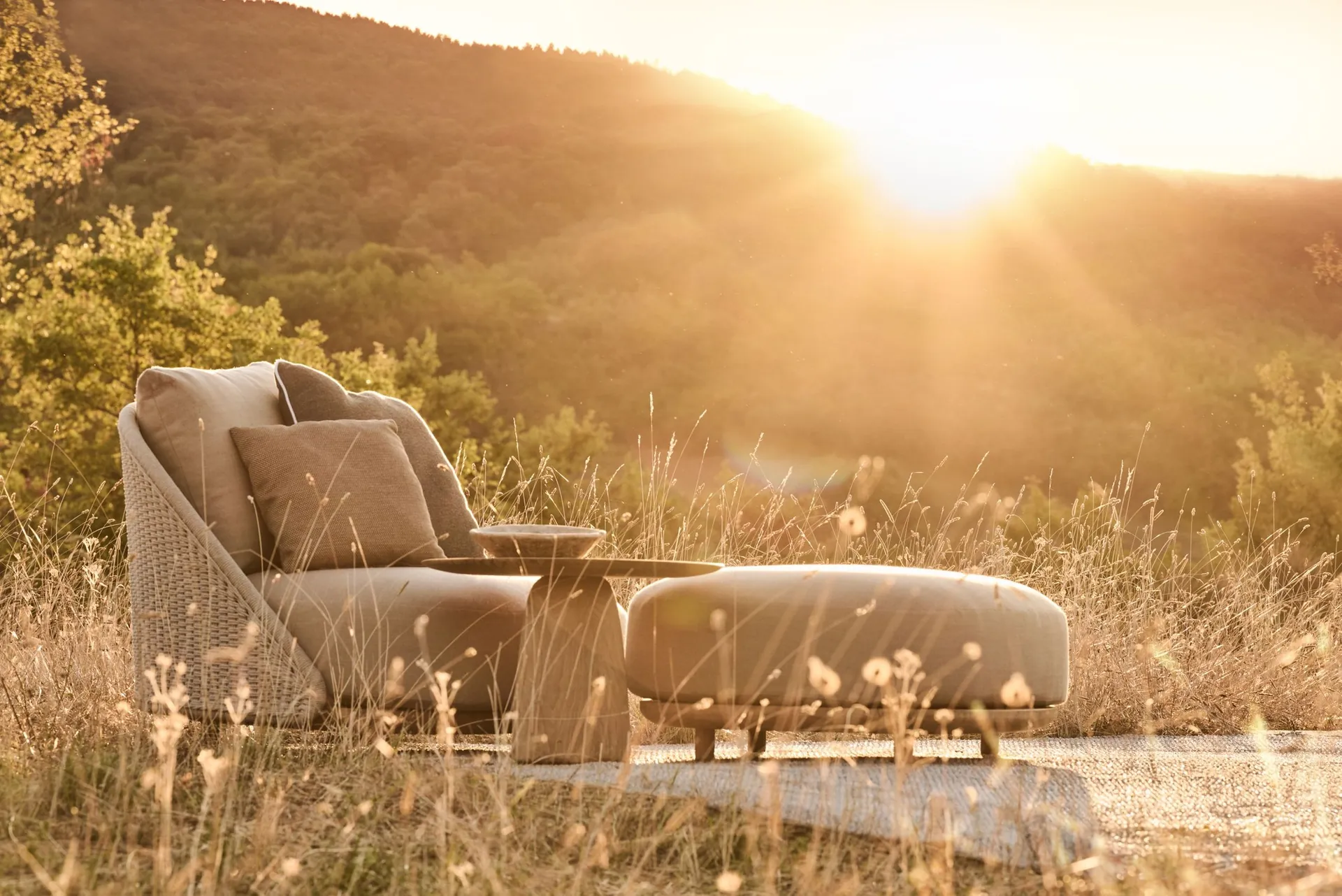Elio outdoor furniture by Tribù