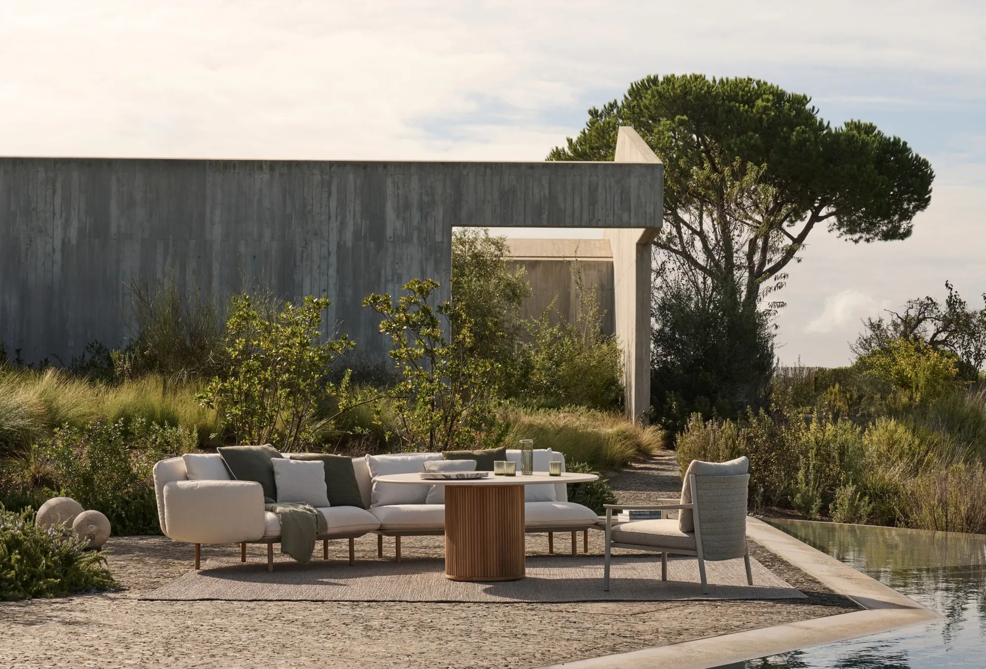 Lucca outdoor furniture by Tribù