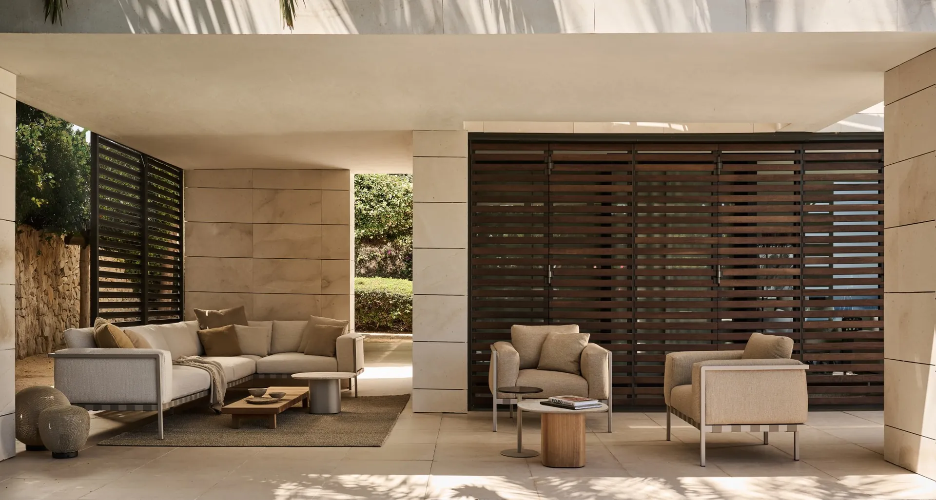 Natal Alu outdoor furniture by Tribù