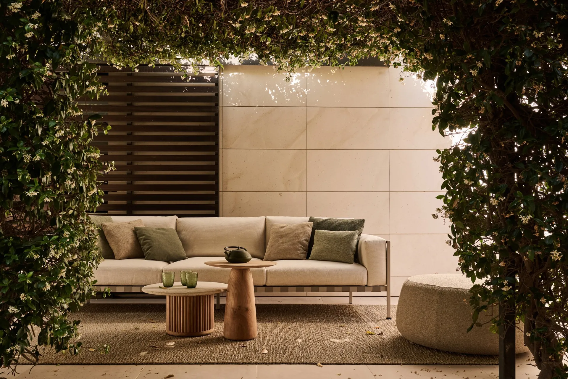 Natal Alu outdoor furniture by Tribù