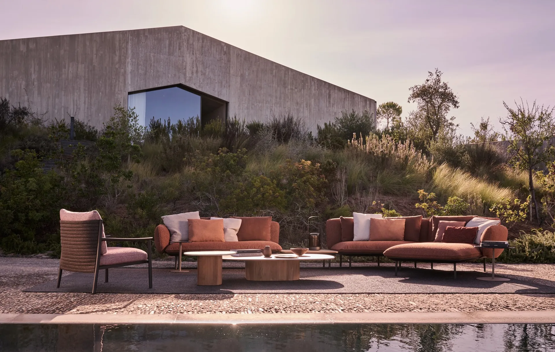 Senja outdoor furniture by Tribù