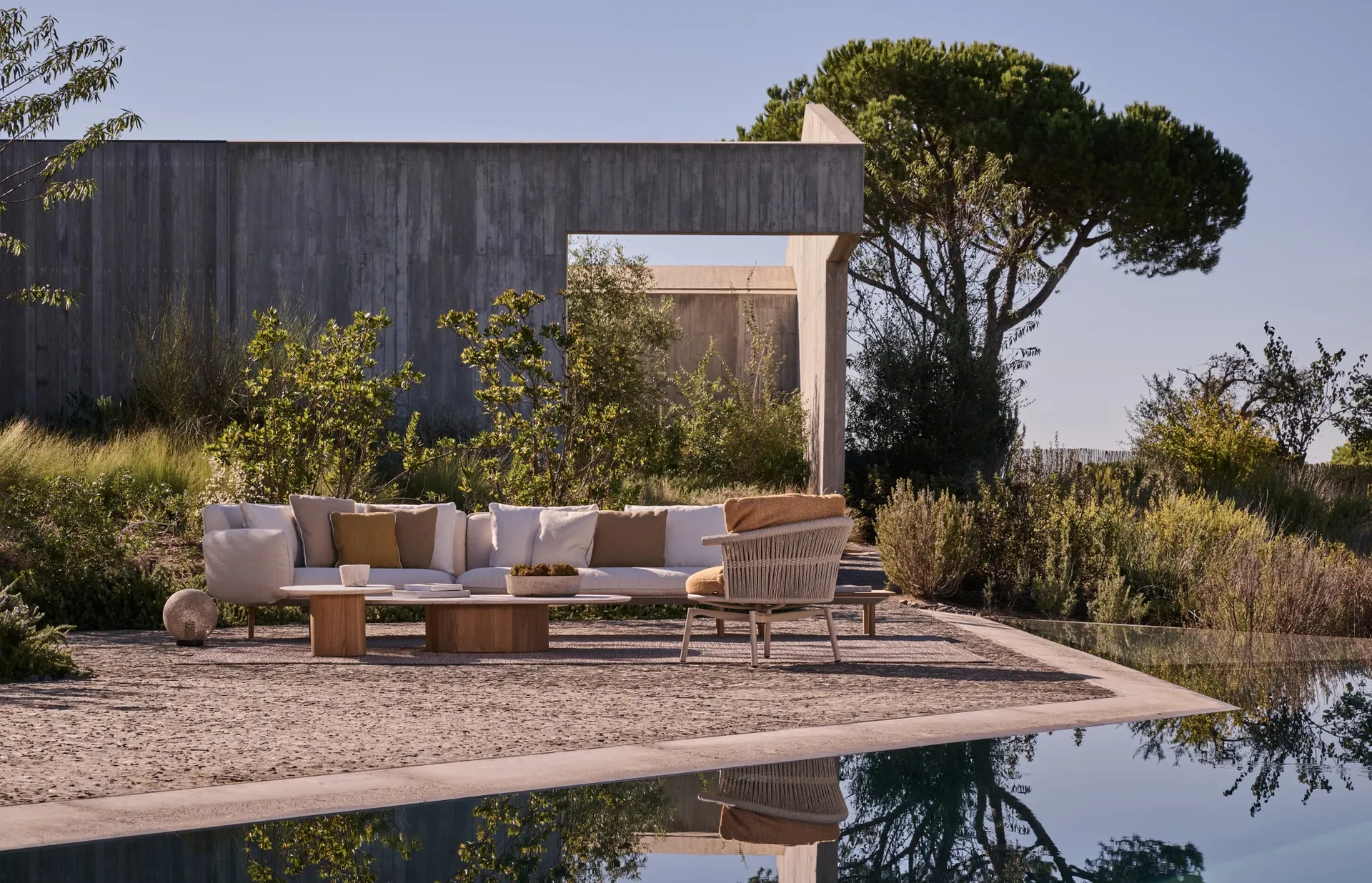Senja outdoor furniture by Tribù