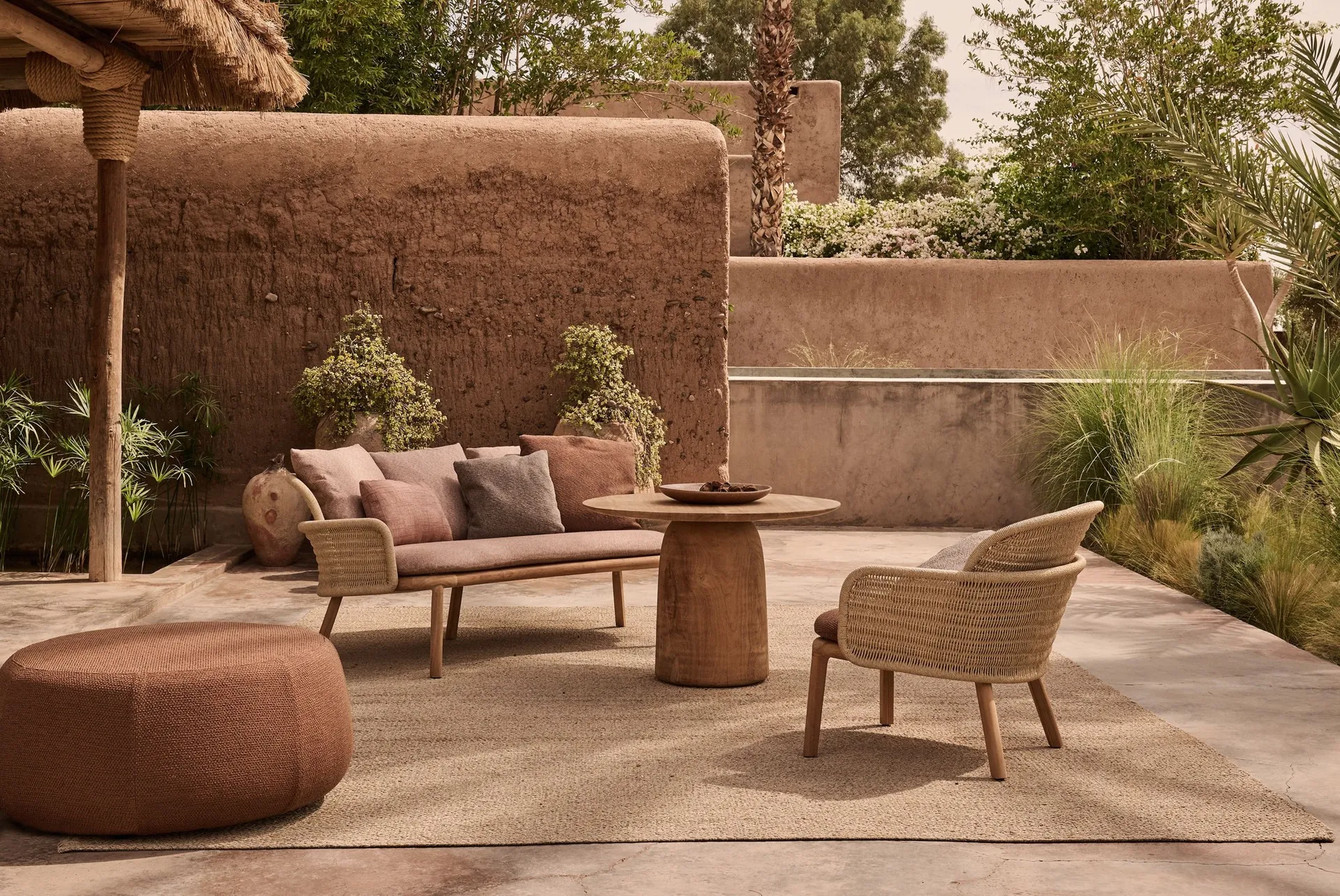 Suro outdoor furniture by Tribù