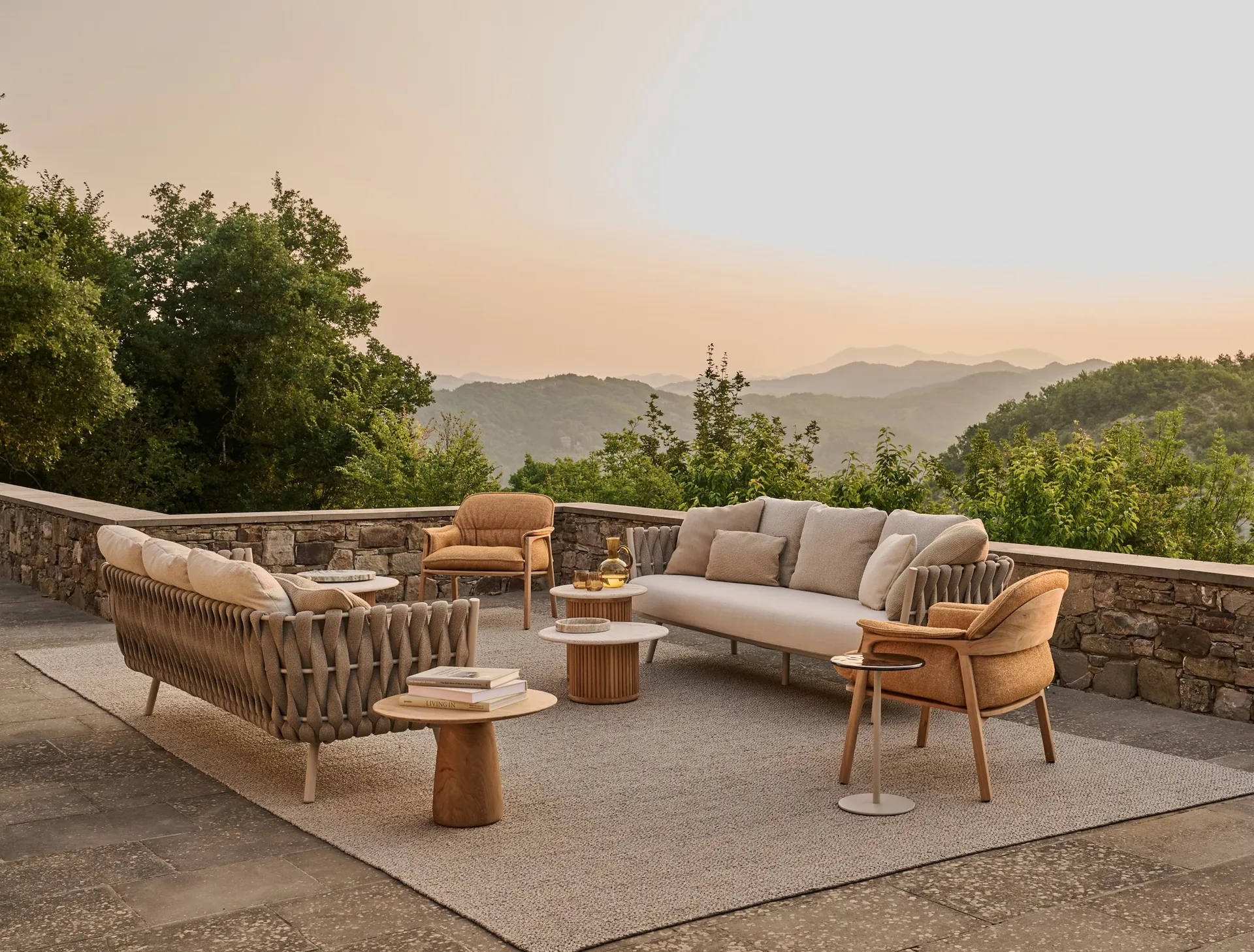Tosca outdoor furniture by Tribù
