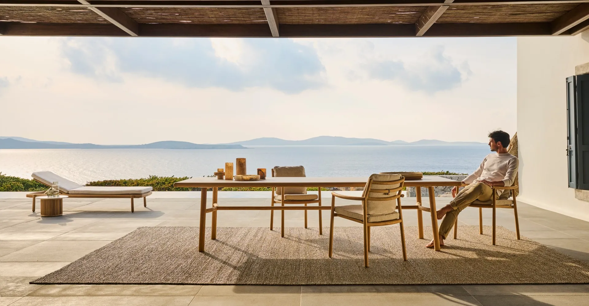 Ukiyo outdoor furniture by Tribù